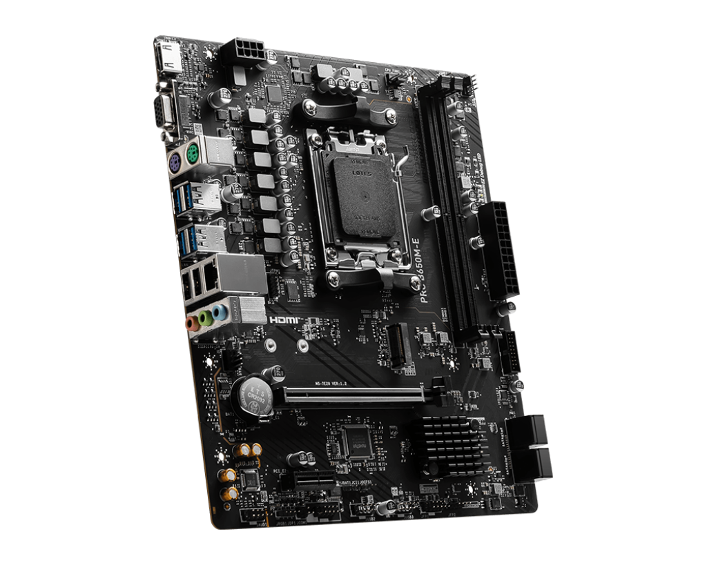 MSI Motherboard Pro B650M-E DDR5 MSI Motherboard Pro B650M-E DDR5
